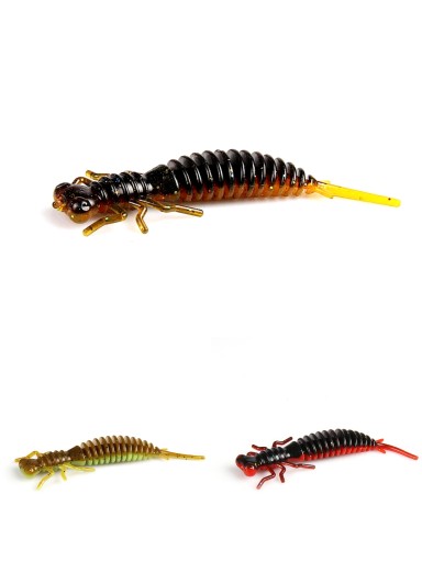 LARWA MIĘKKA PRZYNĘTA GUMA 6,2cm zestaw 3 sztuki