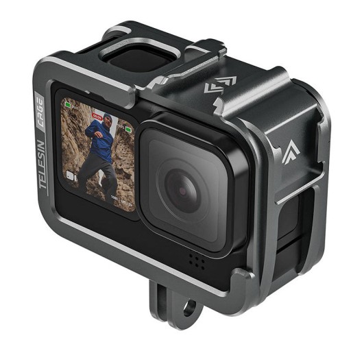 АЛЮМИНИЕВЫЙ ЗАЩИТНЫЙ КОРПУС TELESIN ДЛЯ КАМЕРЫ GOPRO HERO 11/10/9