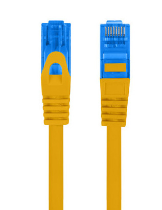 Интернет-кабель Ethernet витой RJ45 LAN Cat 6A SFTP 10 м Оранжевый