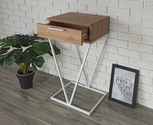 КОНСОЛЬ ДЛЯ ПРОМЫШЛЕННОГО ЗАЛА LOFT ДУБ ARTISAN V