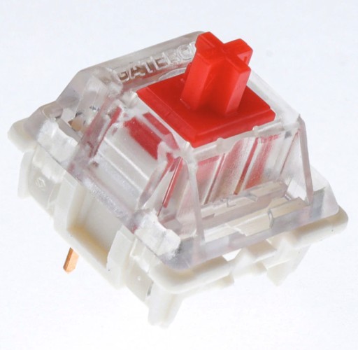 Gateron G Pro Red Switch PRZEŁĄCZNIKI 35szt do Klawiatury mechanicznej