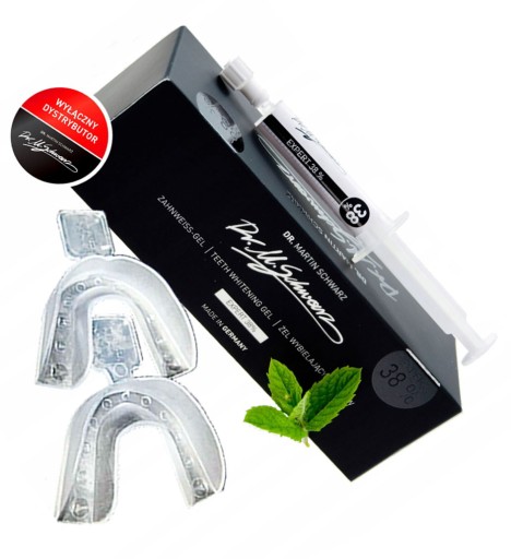 Dr.SCHWARZ GEL__38%__ОТБЕЛИВАНИЕ ЗУБОВ + НАКЛАДКИ