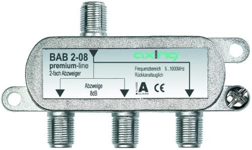 AXING BAB 2-08 кран 8дБ