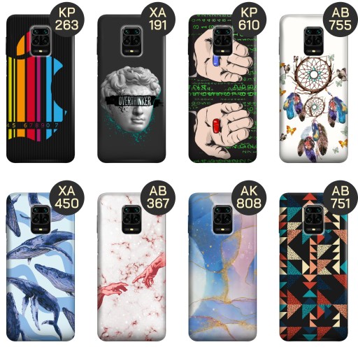 ETUI DO XIAOMI REDMI NOTE 9 PRO / 9 PRO MAX / NOTE 9S WZORY MODNE MODA CASE