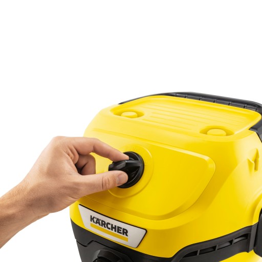 БЕЗРЕШЕННЫЙ ПЫЛЕСОС KARCHER WD 3 NEW 2023/4 1400W ДЛЯ ЛИСТЬЕВ, ЩЕБНЯ, ВОДЫ