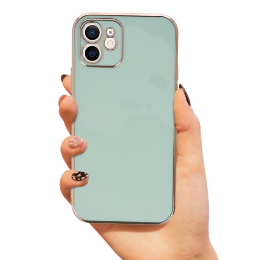 Чехол GLAMOUR Shiny Joless для IPHONE 12 NAVY