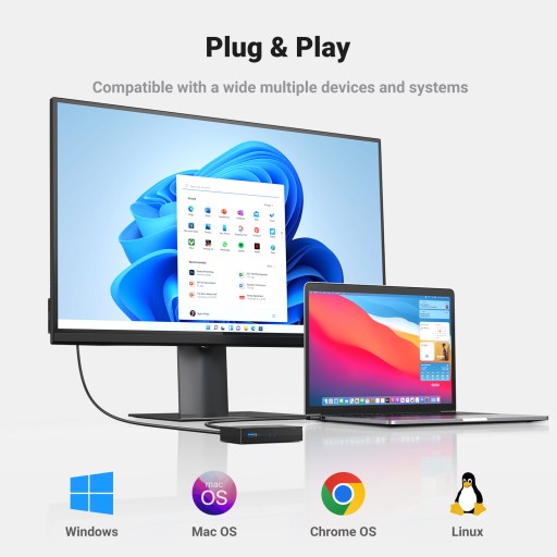 Switch przełącznik KVM USB 3.0 1 x 2 komputery
