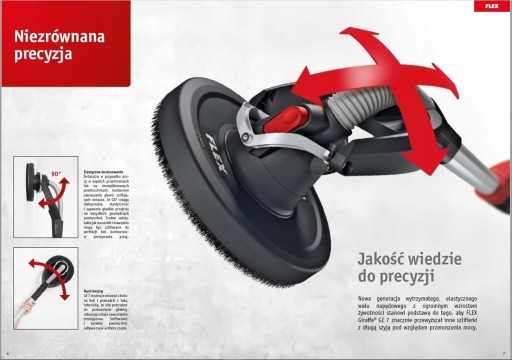 GIRAFFE GE 7 1GŁ + TB-L - шлифовальная машина FLEX