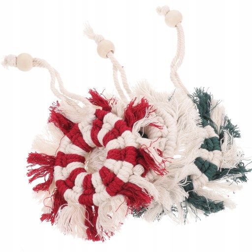 Czeski gobelin Ornament makrama gobelin 3 szt