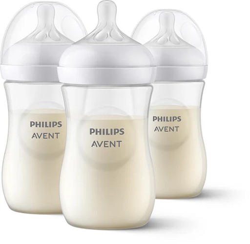 AVENT Philips Набор из 2 бутылочек по 260 мл с соской Response Level 3m