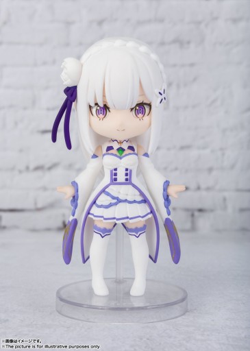 Мини-фигурка Bandai Anime Re Zero Emilia Figuarts