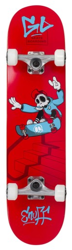 Красный скейтборд Enuff Skully
