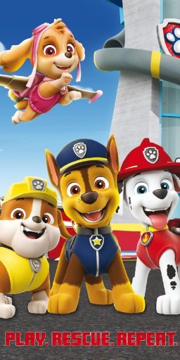 БОЛЬШОЕ ПОЛОТЕНЦЕ ДЛЯ ПЛАВАНИЯ PAW PATROL 70x140 БАССЕЙН