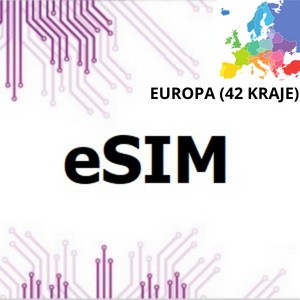 Интернет за рубежом, Европа 42 страны 7 дней 5ГБ