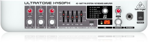 Behringer K450FX — клавиатурный комплект мощностью 45 Вт