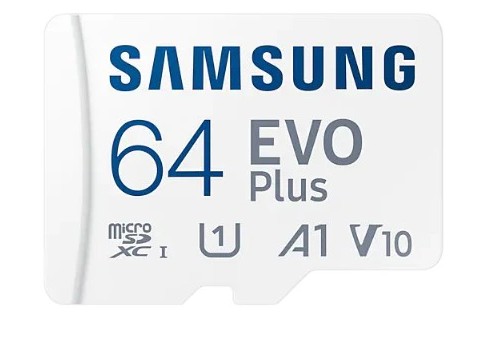 Samsung EVO PLUS microSDXC 64 ГБ UHS-I U1