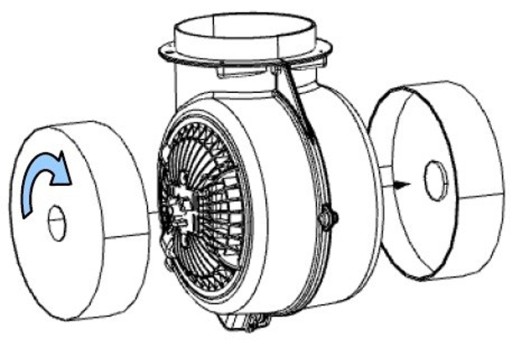 Угольный фильтр для эко вытяжки AKPO WK-4 Sigma, 2 шт.