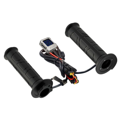 УНИВЕРСАЛЬНЫЕ РУЧКИ ДЛЯ МОТОЦИКЛА С ПОДОГРЕВОМ QUAD ATV 12V 22MM
