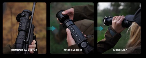 Тепловизионная насадка HIKMICRO by Thunder TQ50CR 2.0
