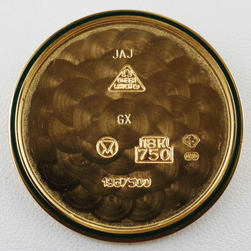 Мужские часы OMEGA SOLID GOLD 18K/750 винтаж кал. 1530 СЗАФИР 1999 г.