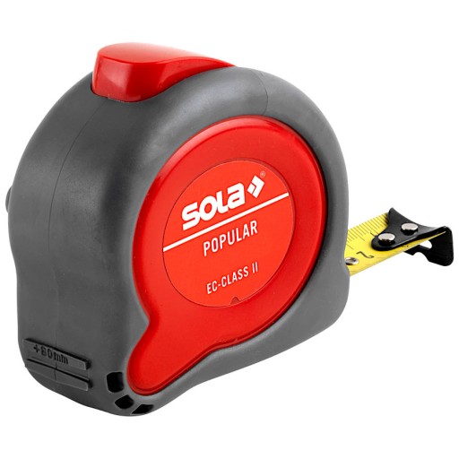 Рулетка 3 м SOLA POPULAR PP 3 класс II