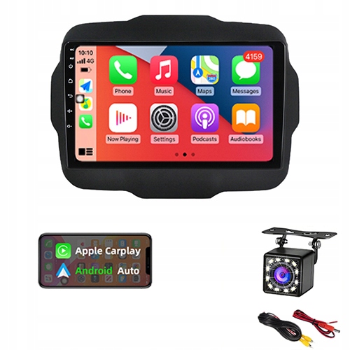 JEEP RENEGADE 2014-2020 РАДИО GPS ANDROID 2 ГБ 32 ГБ