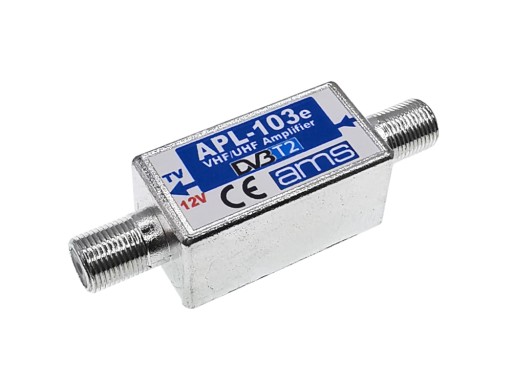 Антенный усилитель DVB-T2 APL-103e 10/14 дБ AMS
