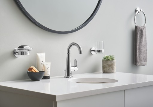 МЫЛЬНИЦА GROHE ESSENTIALS С ХРОМИРОВАННОЙ РУЧКОЙ