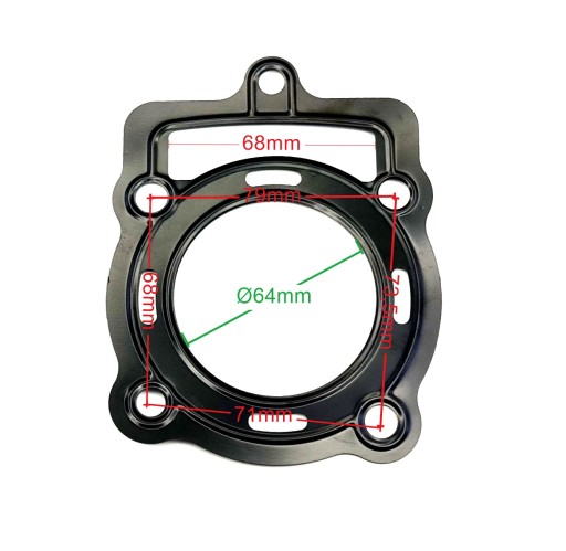 ПРОКЛАДКА ГОЛОВКИ ЦИЛИНДРА Quad Bashan 200cc OEM
