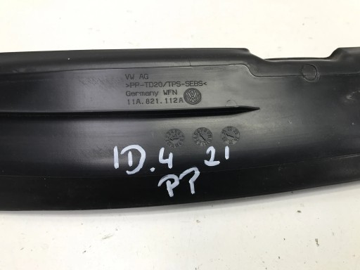 VW ID.4 ID4 ID.5 E-TRON GT НАКЛАДКА НА КРЫЛО ПРАВАЯ ПЕРЕДНЯЯ 11A821112A