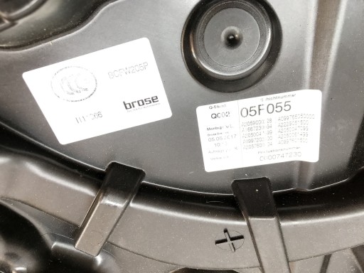 MERCEDES-BENZ C AMG W205 МЕХАНИЗМ ПОДЪЕМА ВЕТРОВОГО СТЕКЛА C08732108