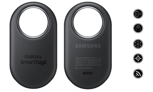 GPS-локатор Samsung Galaxy SmartTag2 UWB, черный