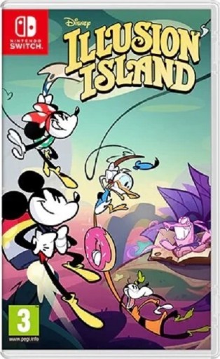 DISNEY ILLUSION ISLAND SWITCH NOWA W FOLII