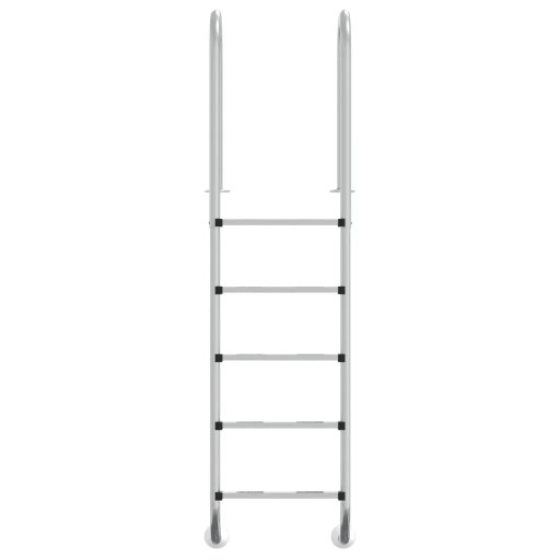 vidaXL Drabinka do basenu, 54x38x211 cm, stal nierdzewna 304