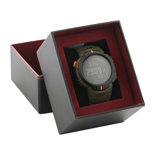 Тактические часы M-TAC MILITARY с компасом OLIVE