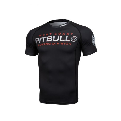 PIT BULL rashguard short sleeve BOKS BOXING M