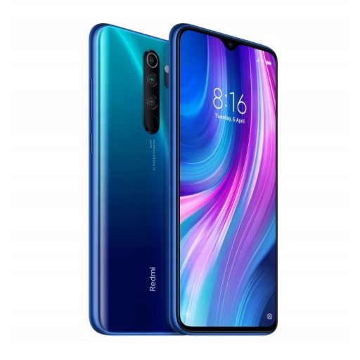 Смартфон Xiaomi Redmi Note8 Pro 6 ГБ / 128 ГБ 4G Dual SIM (LTE) синий