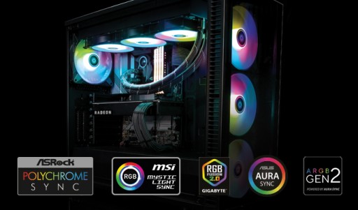 ARCTIC LIQUID FREEZER II 420 A-RGB LED охлаждение