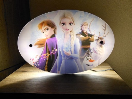 Ночник FROZEN, пульт дистанционного управления, опционально