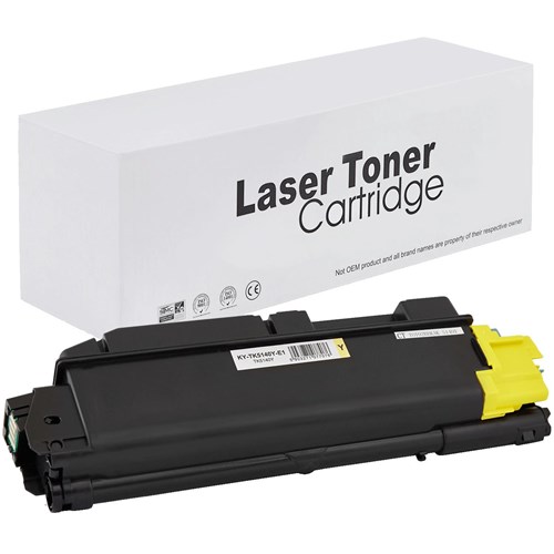 ТОНЕР для KYOCERA TK5140 M6030 M6530 P6130 ЖЕЛТЫЙ