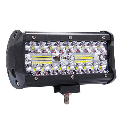 НАБОР РАБОЧИХ ЛАМП АВТОМОБИЛЬНЫЕ ГАЛОГЕНЫ QUAD 2x 120Вт LED CREE IP68 МОЩНЫЙ