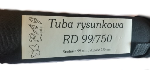 Тренировочный тубус для рисования в сумке через плечо 75 см ø 9,9 см Paj RD99x750
