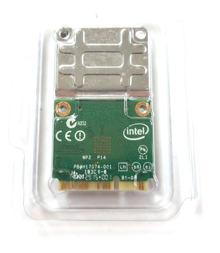 КАРТА WIFI INTEL DUAL BAND WIRELESS-AC 7260, адаптер 5 ГГц, ПОЛНЫЙ РАЗМЕР, 867 Мбит/с
