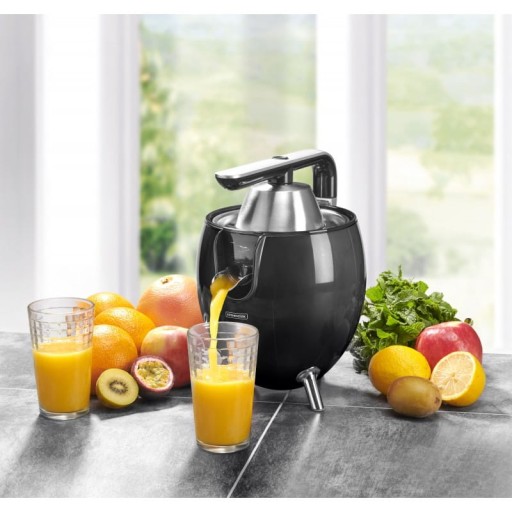 Wyciskarka do cytrusów 2 stożki Kitchencook PRESSPOD BLACK PIANO