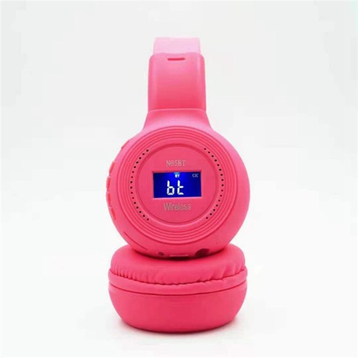 Беспроводные наушники с ЖК-дисплеем HiFi Bluetooth 5.0 для компьютера Sky Blue