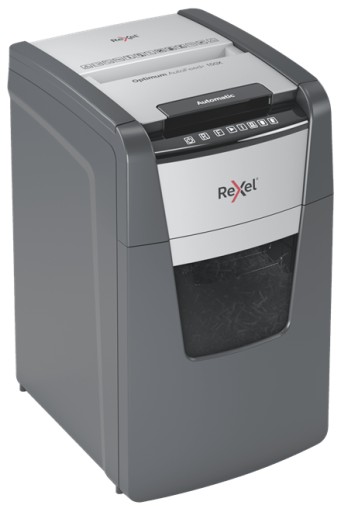 Niszczarka Rexel Optimum AutoFeed+ 150X, ścinki 4x
