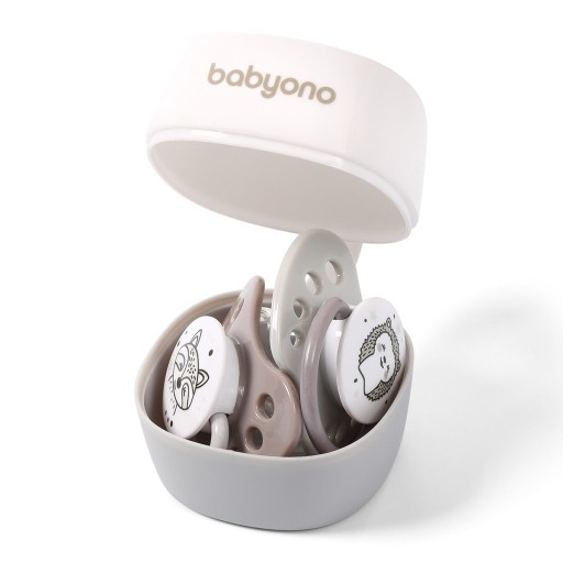 Контейнер-пустышка BABYONO CLOSED NATURAL NURSING WHITE 535/01