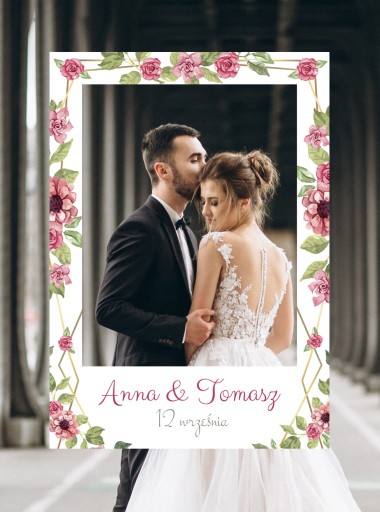 Foto ramka do zdjęć fotobudka personalizowana