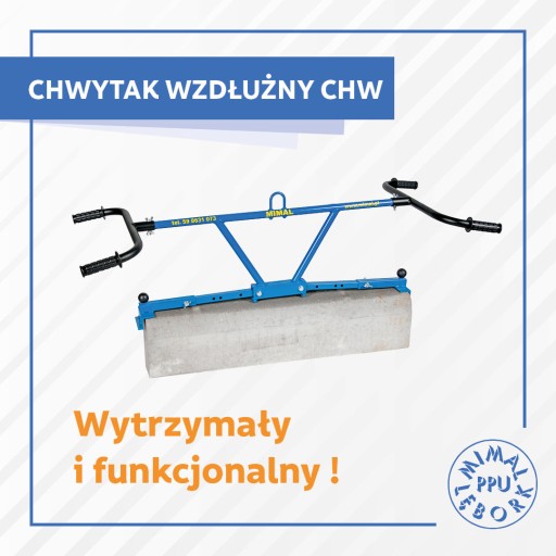 ПРОДОЛЬНЫЙ ЗАХВАТ ДЛЯ БОРДЮРА MIMAL CHW ЩИПЦЫ
