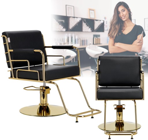 Fotel fryzjerski barberski hydrauliczny do salonu fryzjerskiego Zion